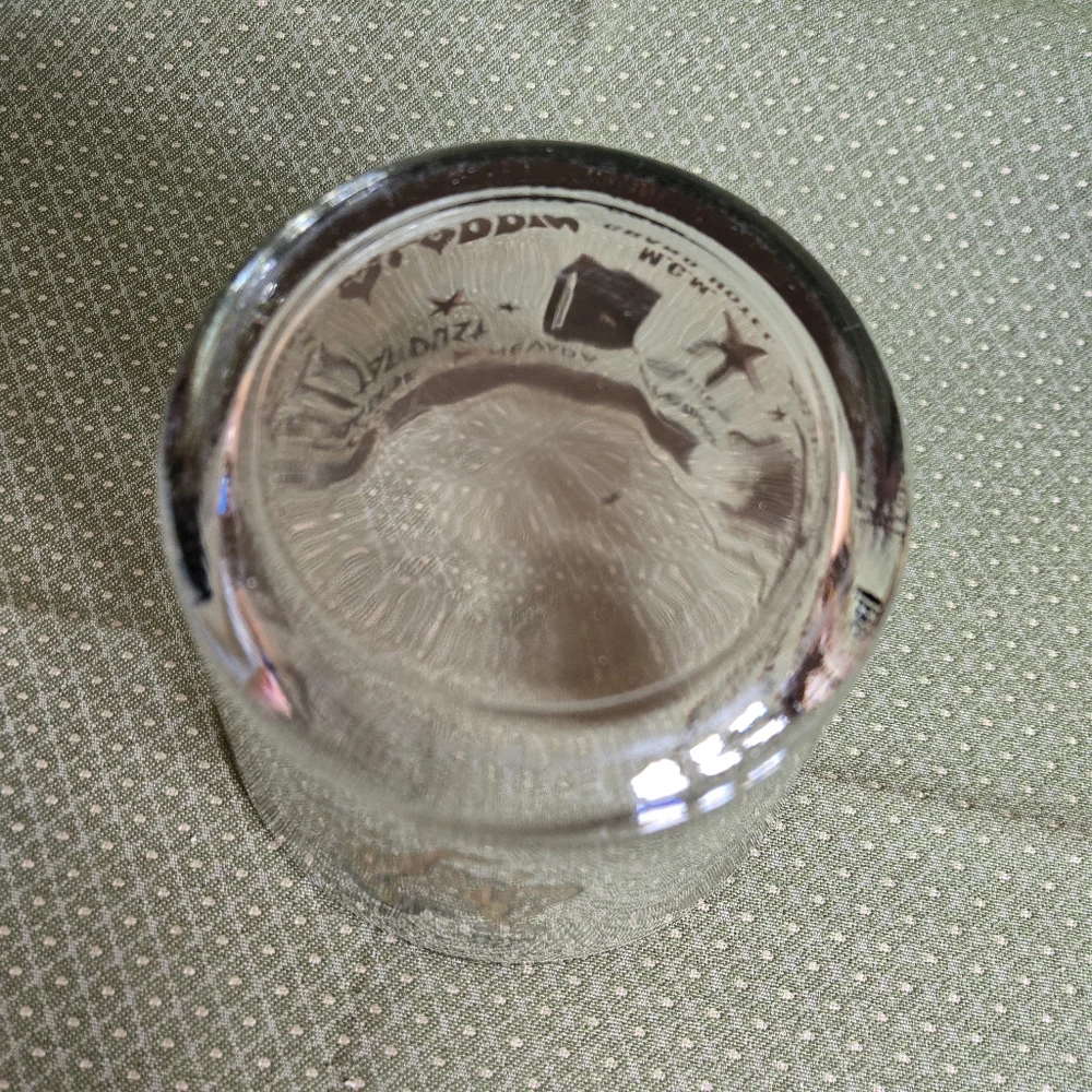 Ice Bucket Vintage Las Vegas Gold & Black Souvenir Glass Casino Theme